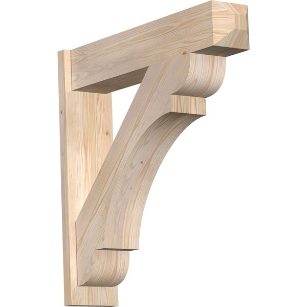 Ekena Millwork Olympic Craftsman Smooth Outlooker, Douglas Fir, 7 1/2"W x 34"D x 34"H OUT08X34X34OLY04SDF - main